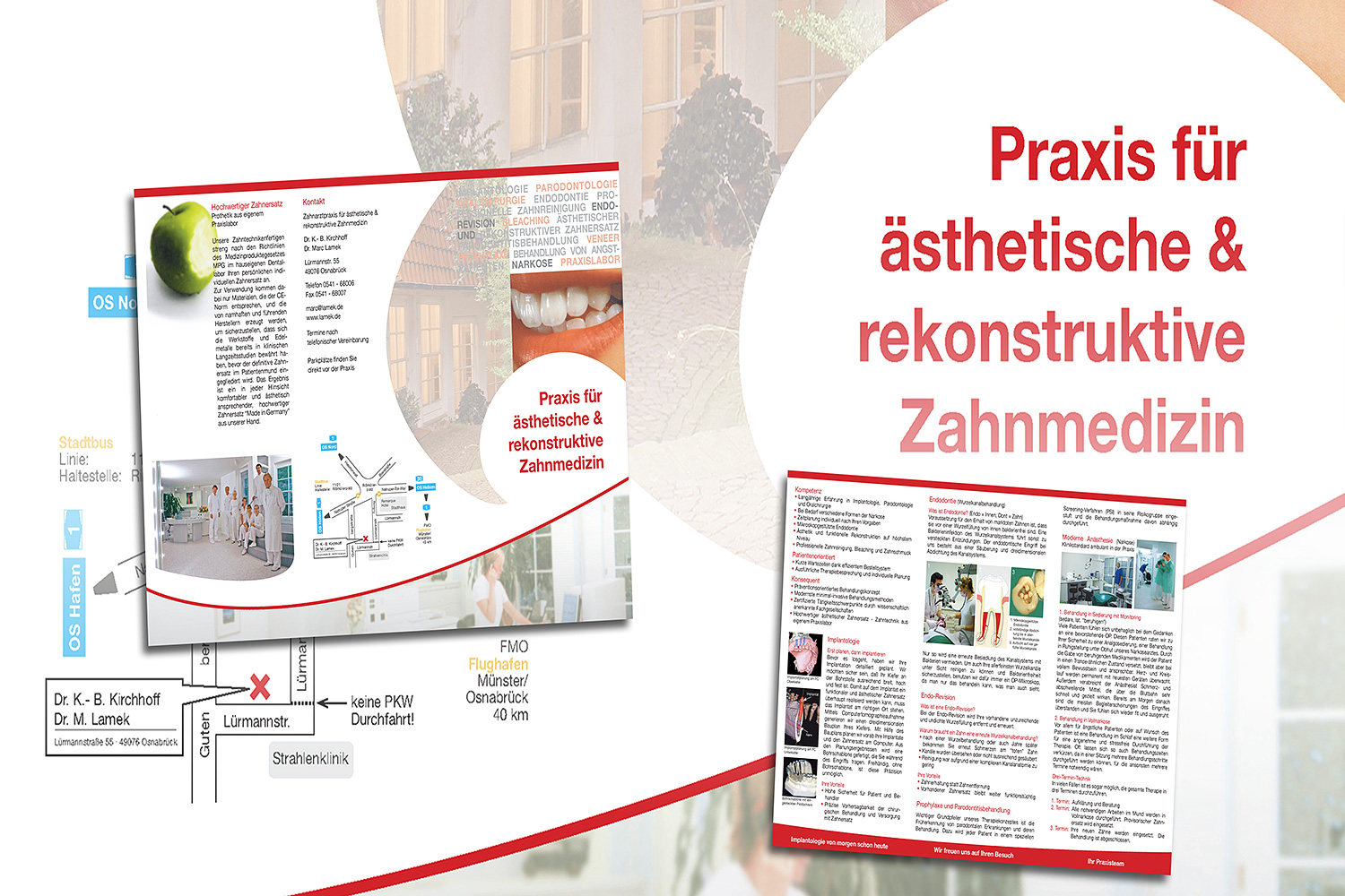 Fotograf Osnabruck Panorama Fotografie Flyer Gestaltung Zahnarzt Dr Kirchhoff
