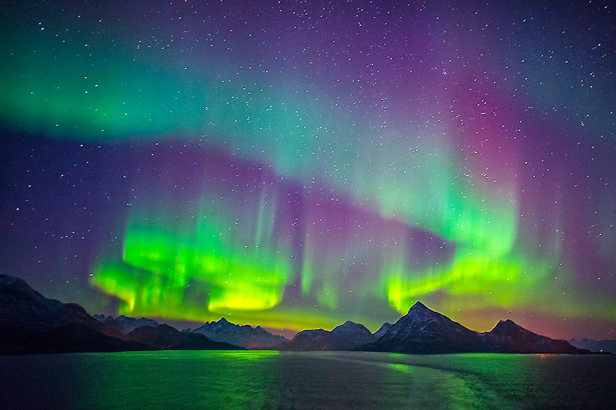 Polarlicht in Norwegen