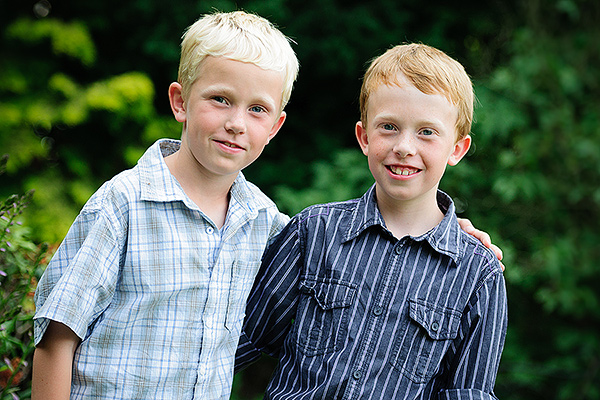 Natürliche Portraits mit allen Familienangehörigen