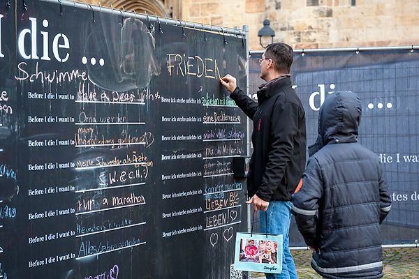 Dom Forum Osnabrueck Bevor ich sterbe Projekt